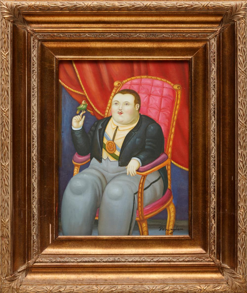 AFTER FERNANDO BOTERO (COLUMBIAN,