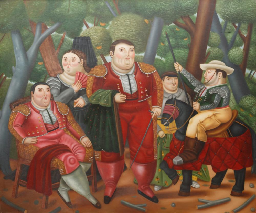 AFTER FERNANDO BOTERO (COLOMBIAN,