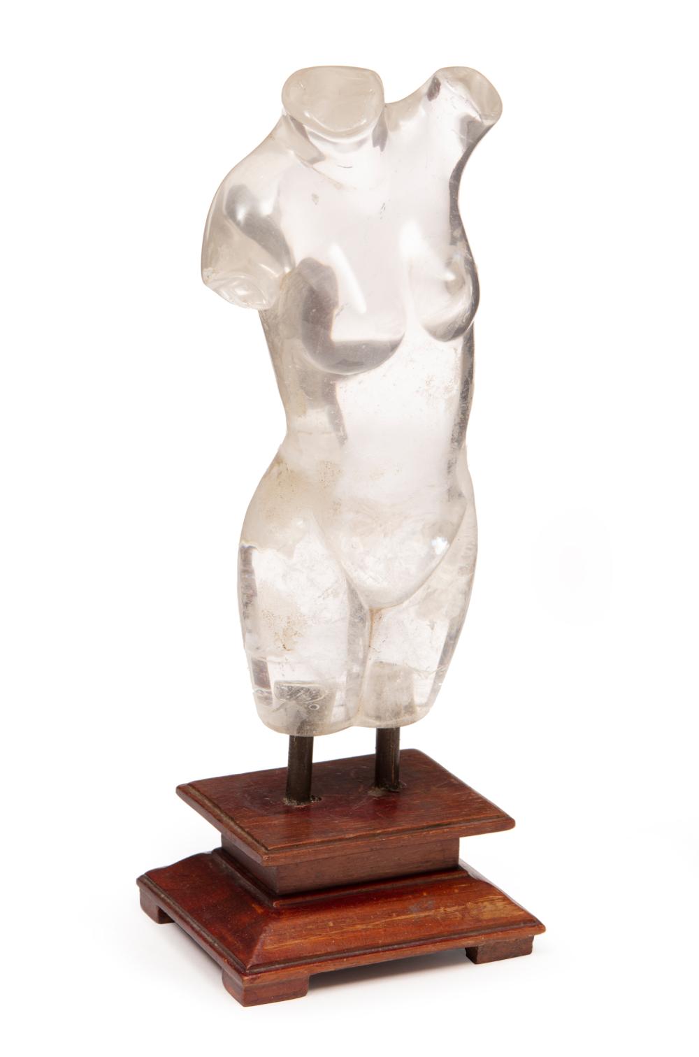 ROCK CRYSTAL TORSORock Crystal Torso,