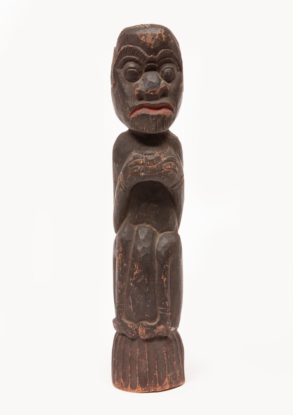 AFRICAN CARVED WOOD FIGUREAfrican 3188eb