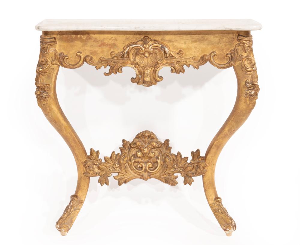 LOUIS XV STYLE GILTWOOD CONSOLEAntique 318913