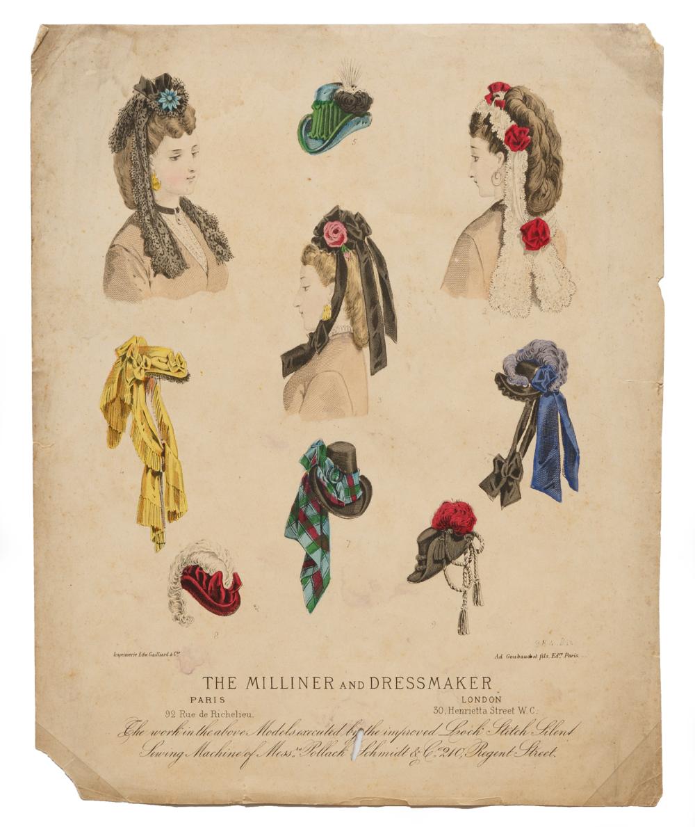 FASHION ADVERTISEMENT, C. 1880Fashion