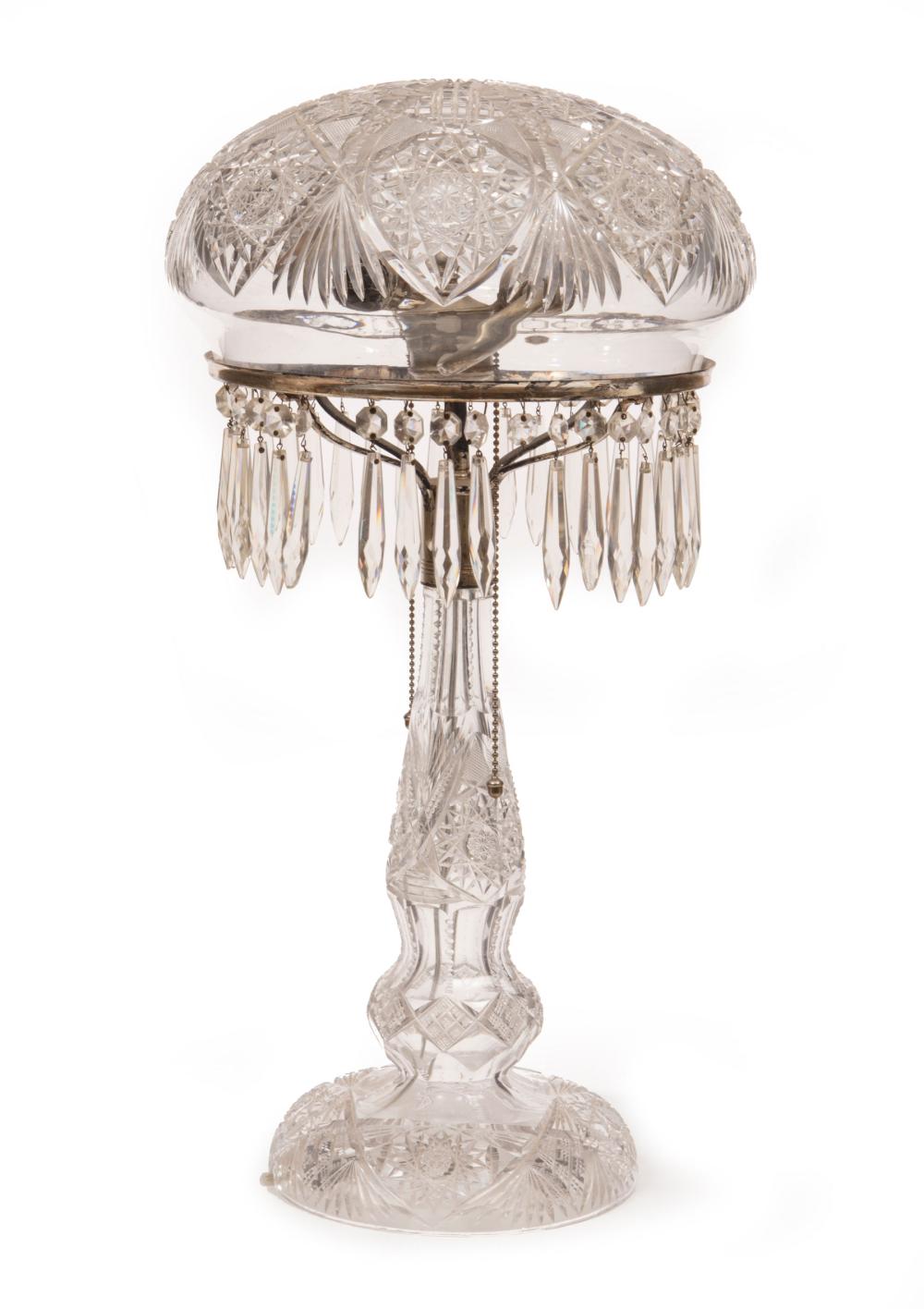 AMERICAN BRILLIANT CUT GLASS AND SILVERPLATE