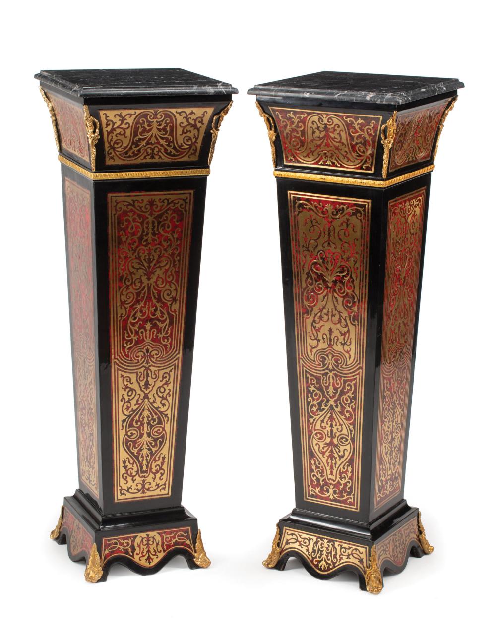 PAIR OF NAPOLEON III STYLE BOULLEWORK 318a66