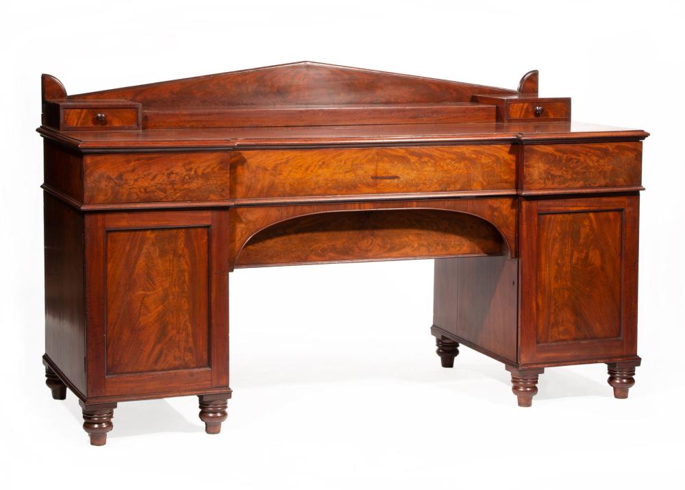 WILLIAM IV MAHOGANY SIDEBOARDWilliam