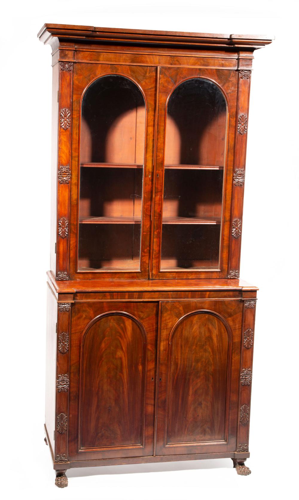 WILLIAM IV MAHOGANY BOOKCASEWilliam 318a77