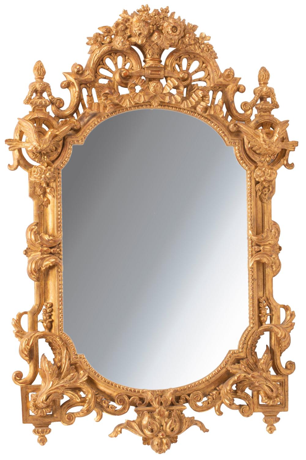 REGENCE-STYLE GILTWOOD MIRRORRegence-Style