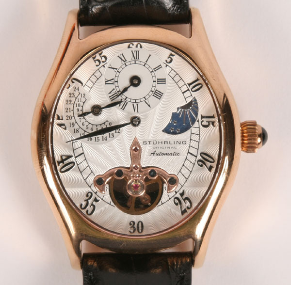 Men's automatic Stuhrling regulator