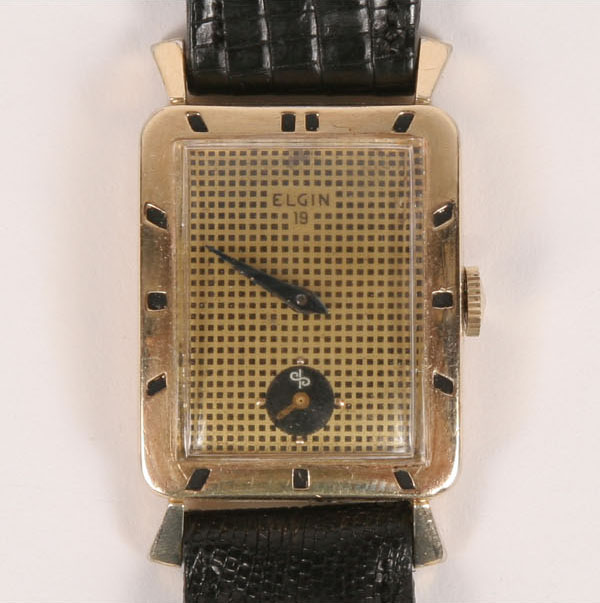 Lord Elgin gold filled case wristwatch