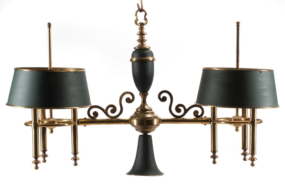 FRENCH BILLIARD CHANDELIERFrench 318ba9