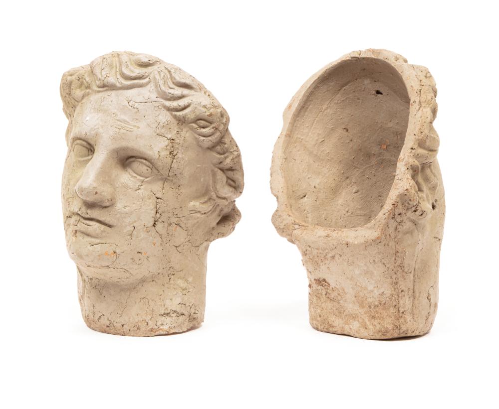 PAIR OF CLASSICAL STYLE TERRACOTTA 318bbd