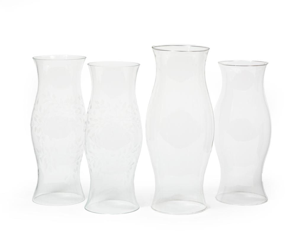 FOUR AMERICAN GLASS HURRICANE SHADESFour