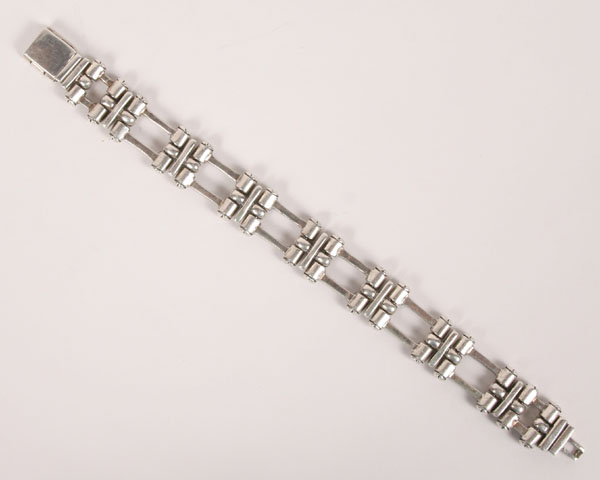 Men s sterling link bracelet 8 4f472