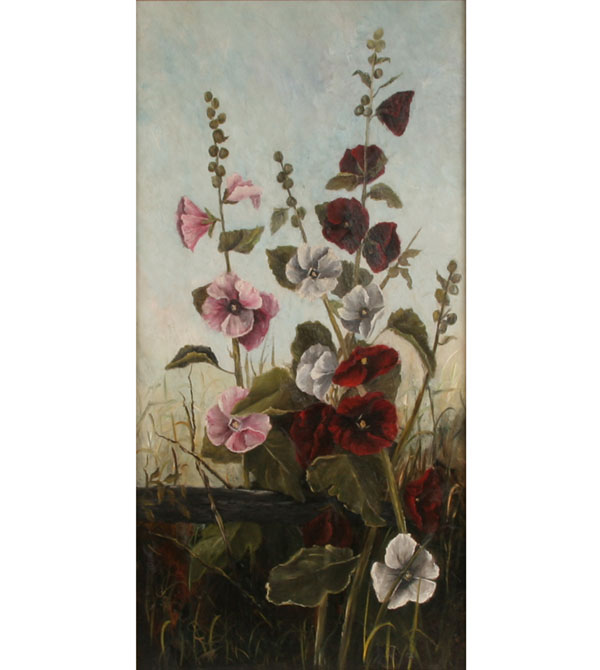 Floral still life with red pink  4f48b