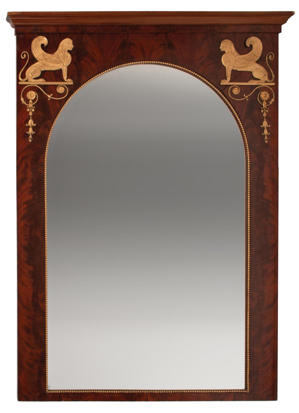 EMPIRE BRONZE-MOUNTED MAHOGANY