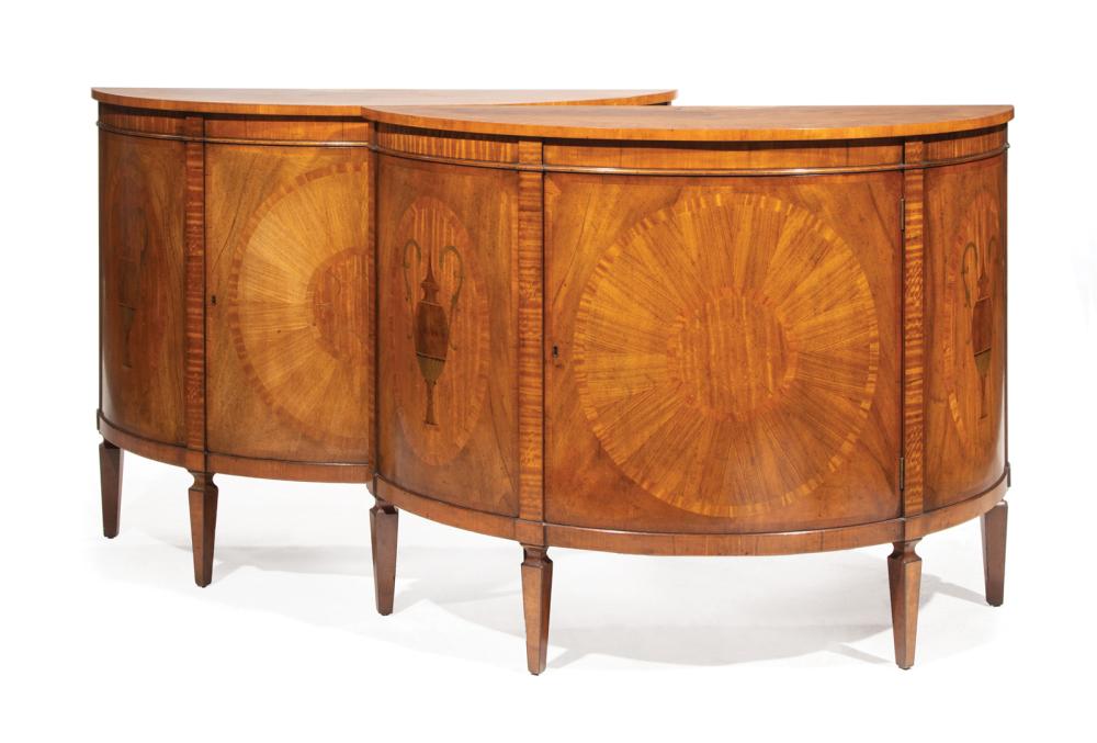 ADAM STYLE SATINWOOD INLAID MAHOGANY 318e88