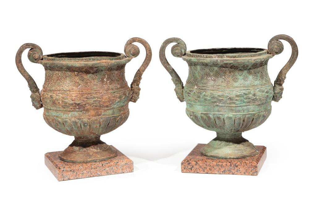 NEOCLASSICAL-STYLE VERDIGRIS PATINATED