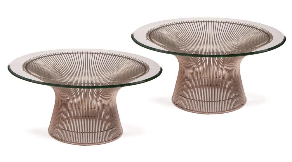 PAIR OF WARREN PLATNER FOR KNOLL 318f78