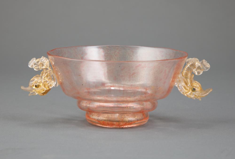 VENETIAN PINK, AVENTURINE GLASS