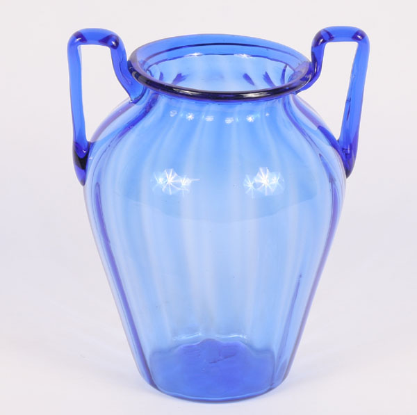 Soffiati Murano art glass vase  4f4eb