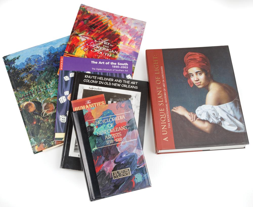 SIX SOUTHERN ART REFERENCE BOOKSSix