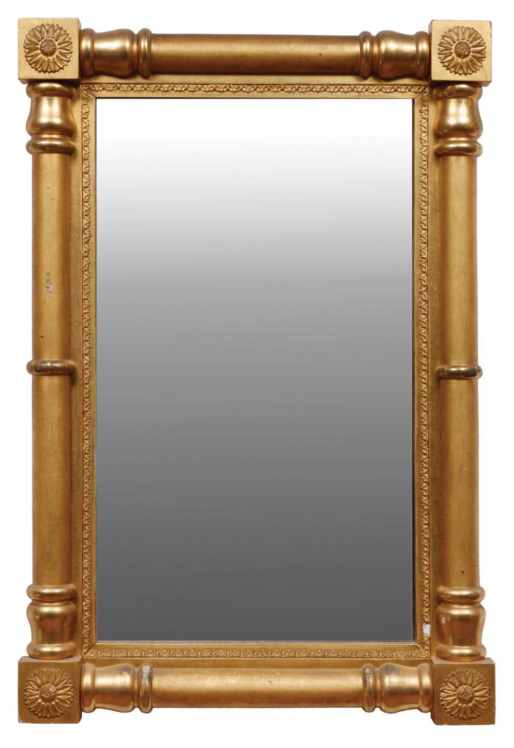 AMERICAN CLASSICAL GILTWOOD MIRRORAmerican