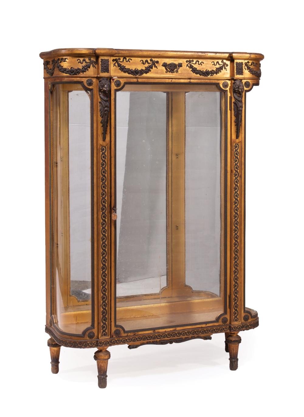 BRONZE MOUNTED AND GILT VITRINE 3191f2