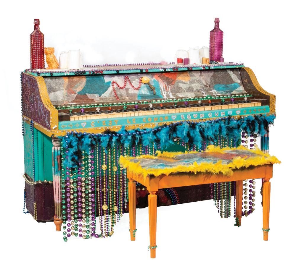 NEW ORLEANS ART CASE PIANO AND 319308