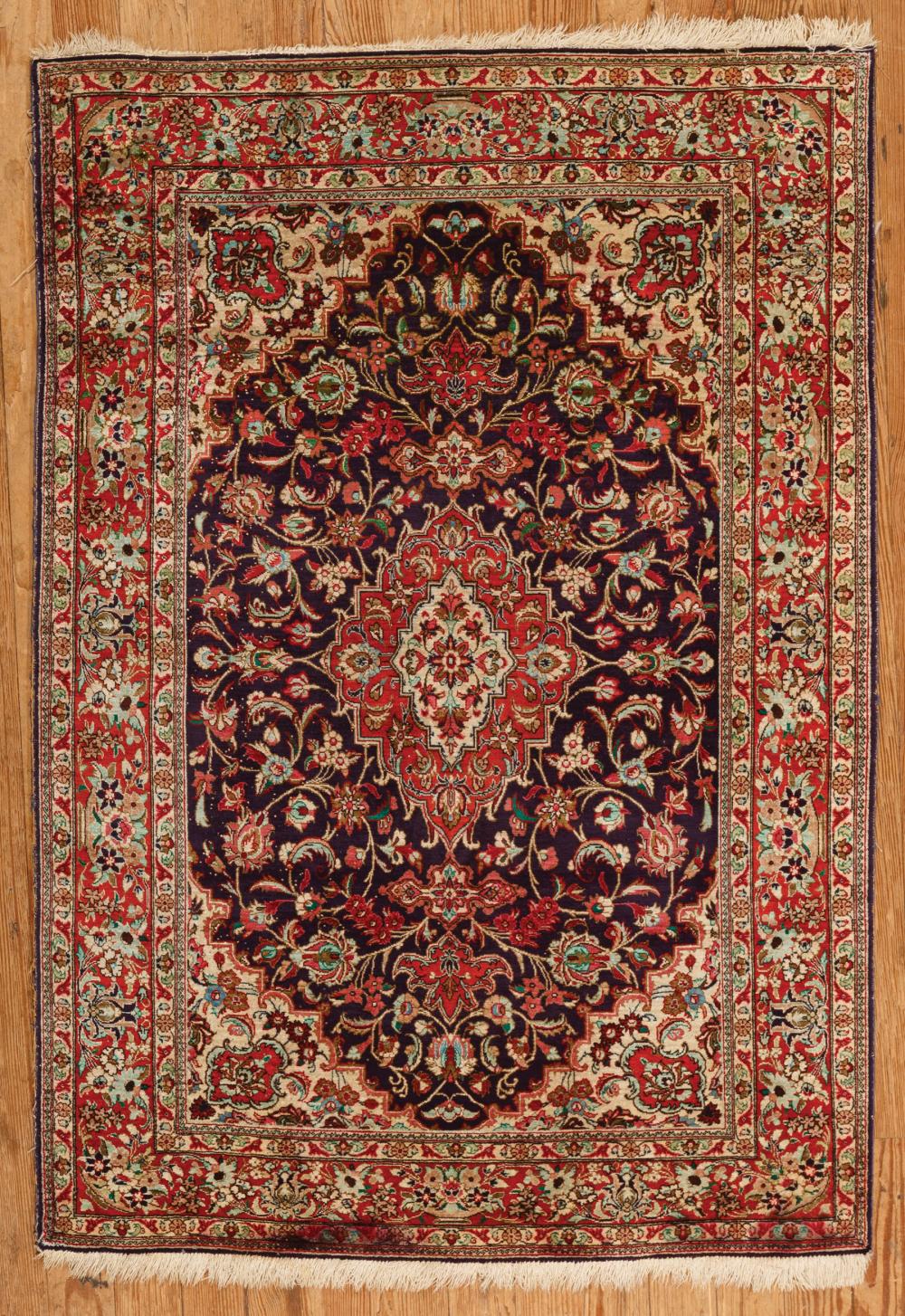 PERSIAN RUGPersian Rug , blue ground,