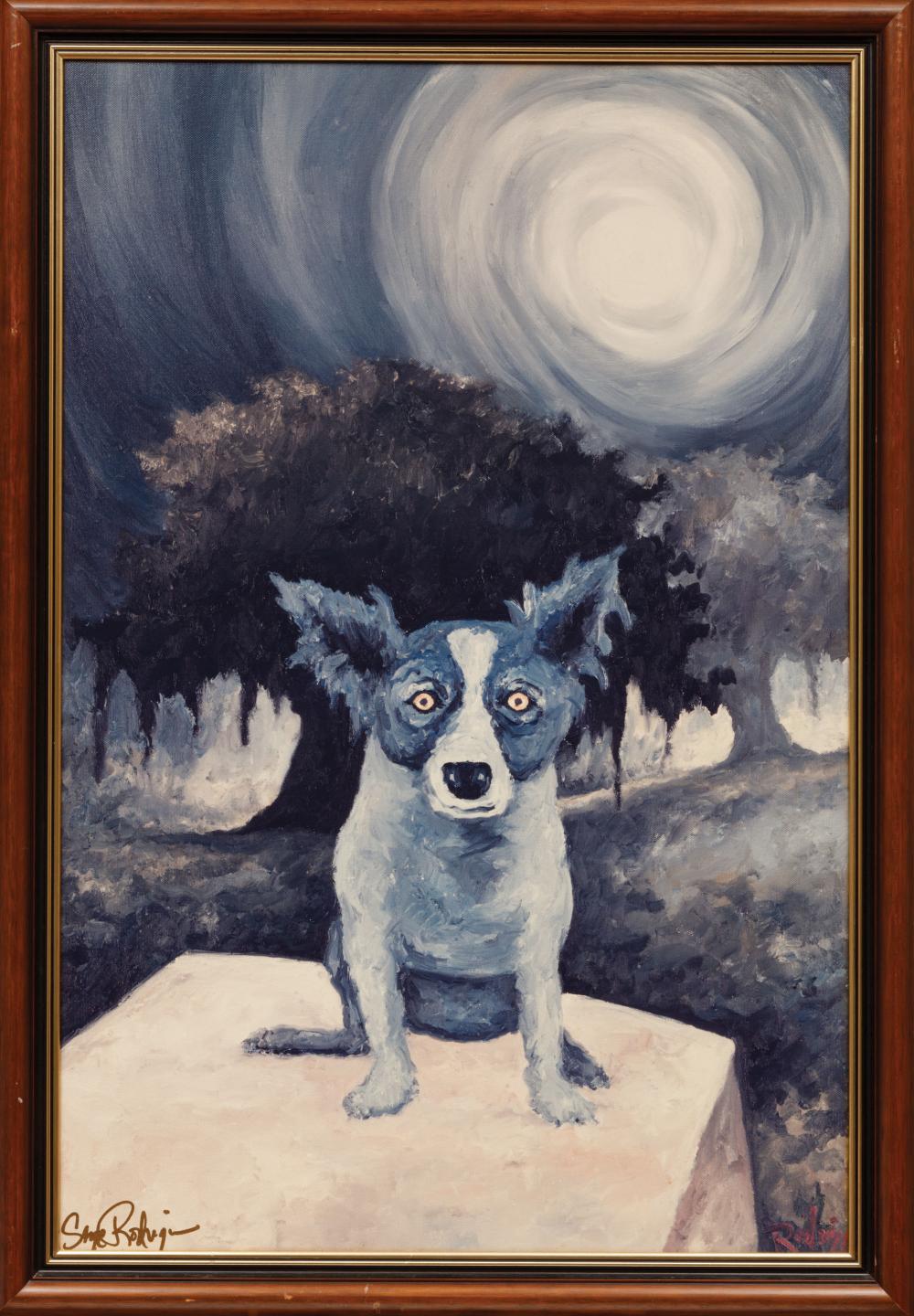 GEORGE RODRIGUE (AMERICAN/LOUISIANA)George