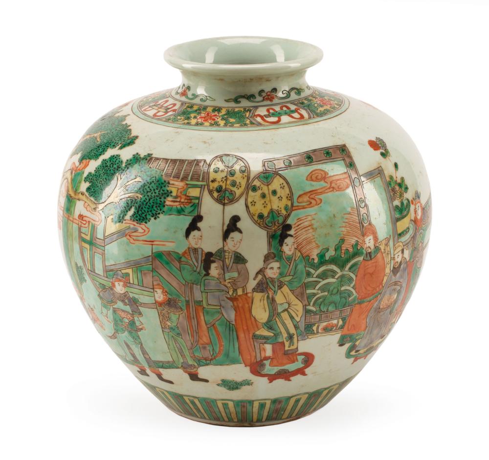 CHINESE FAMILLE VERTE PORCELAIN 319448