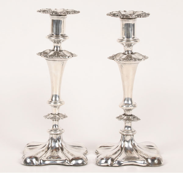 A pair of silverplate Sheffield 4f53c