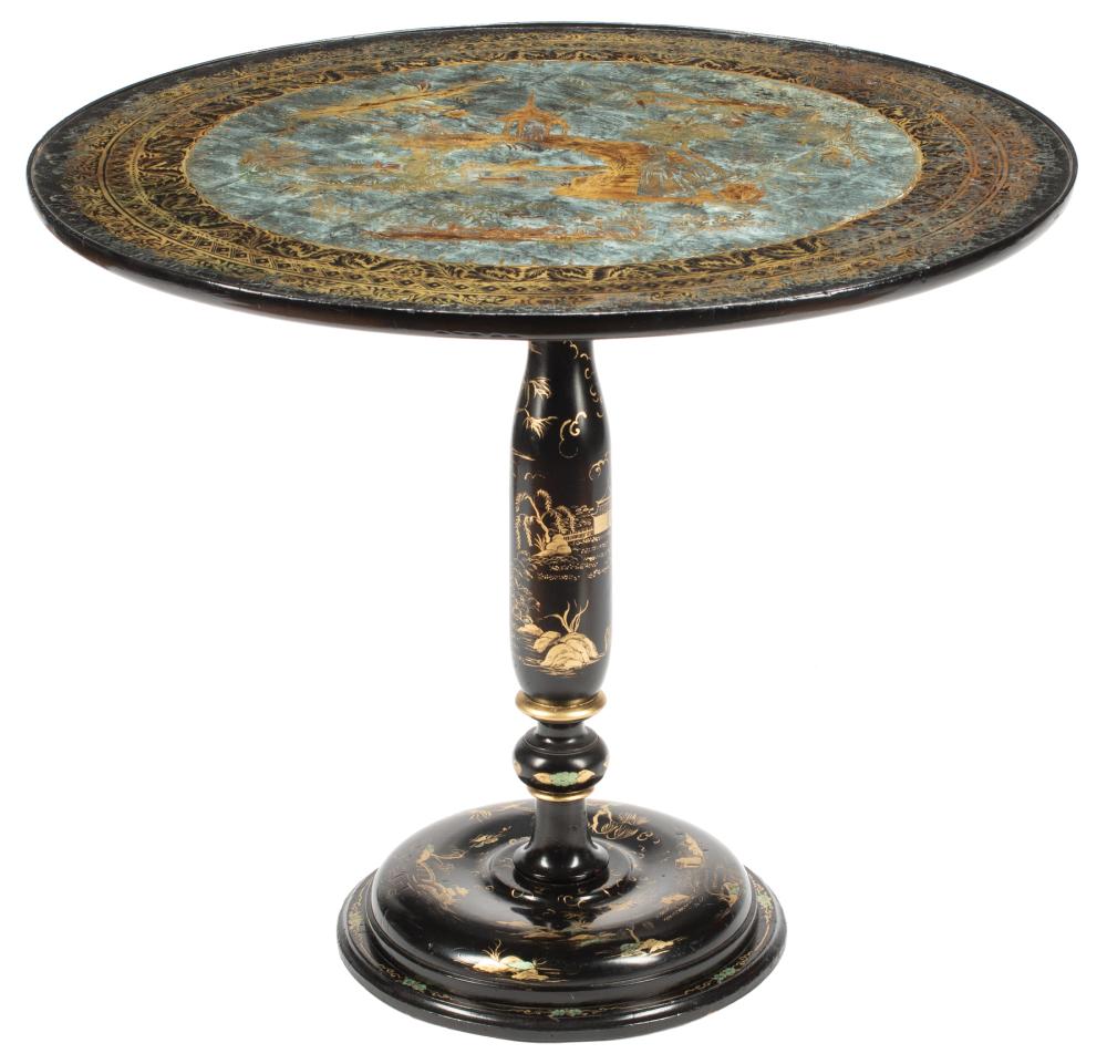 CHINOISERIE LACQUERED TABLE WITH 319481