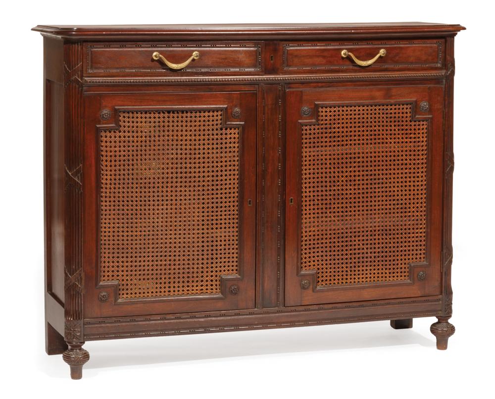 LOUIS XVI-STYLE MAHOGANY BUFFETLouis