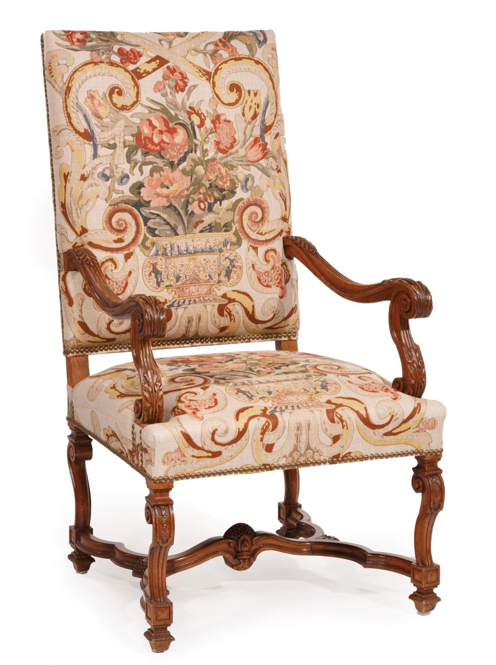 LOUIS XV STYLE FRUITWOOD FAUTEUILLouis 3194af