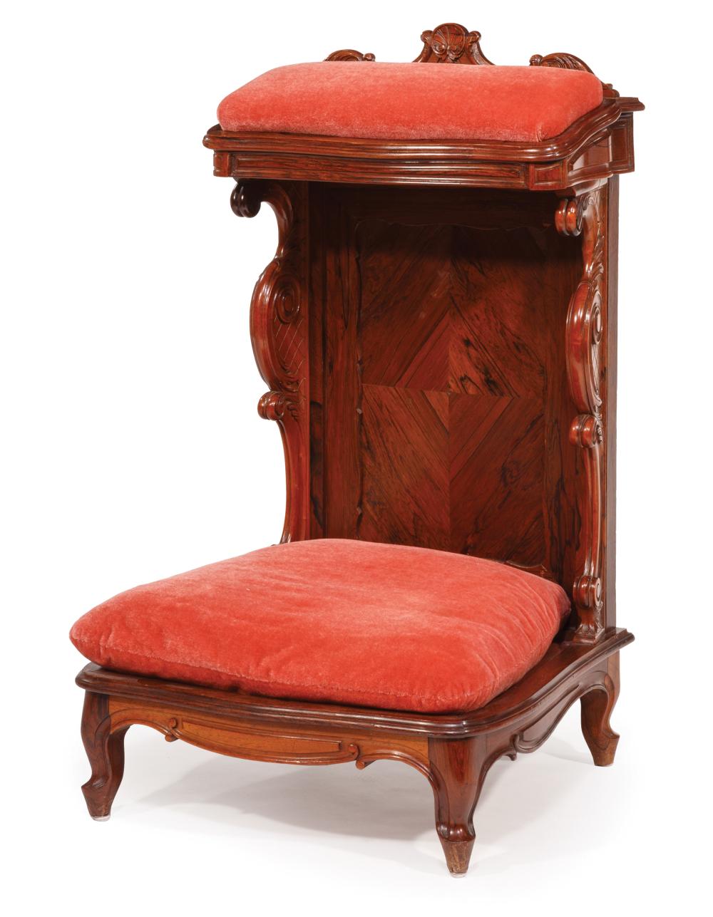 CONTINENTAL ROCOCO CARVED ROSEWOOD 3194b0