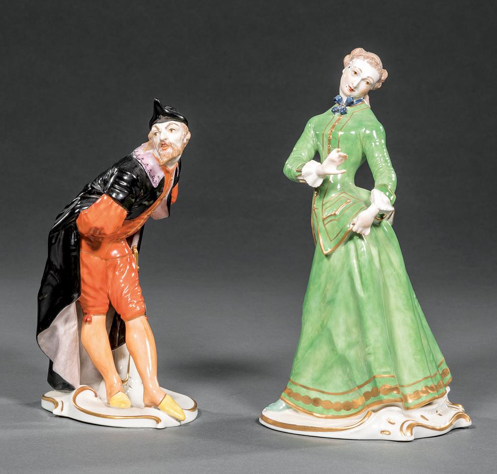 NYMPHENBURG PORCELAIN COMMEDIA 31957a