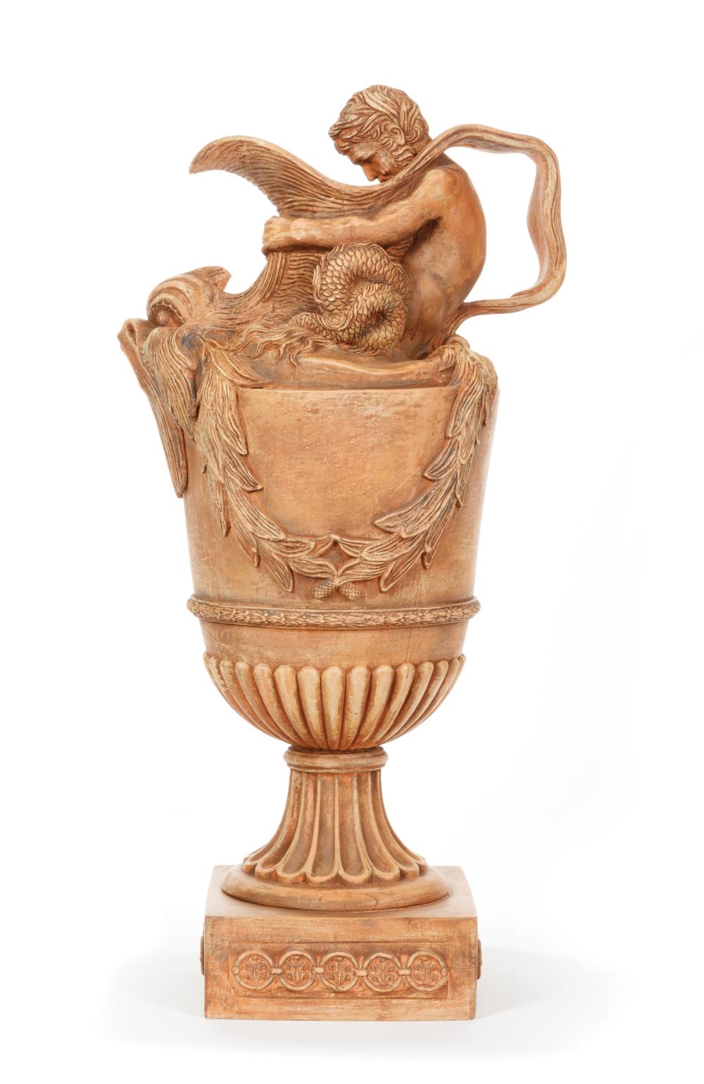 CLASSICAL-STYLE TERRACOTTA FIGURAL