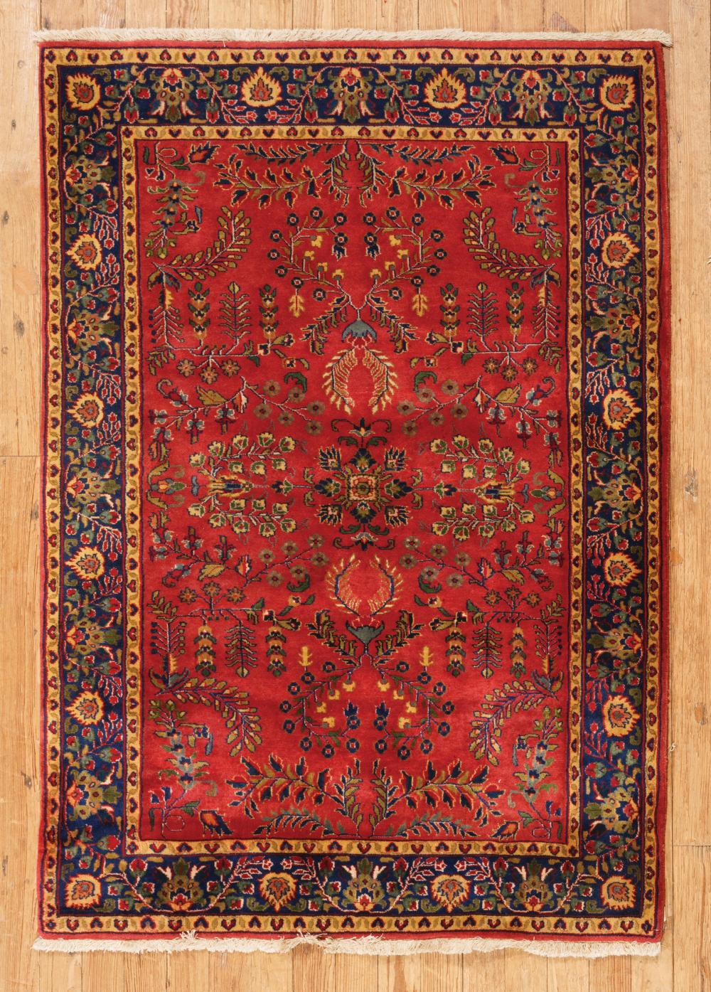 PERSIAN RUGPersian Rug , red ground,