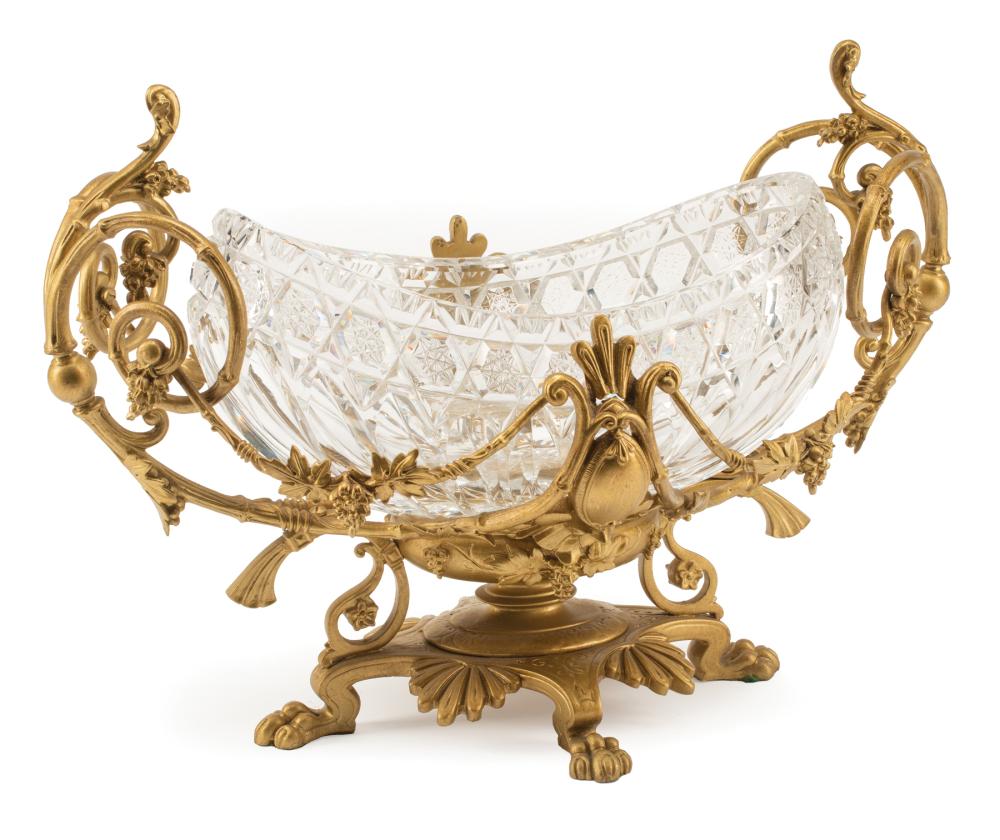 LOUIS XV STYLE BRONZE AND CRYSTAL 319625