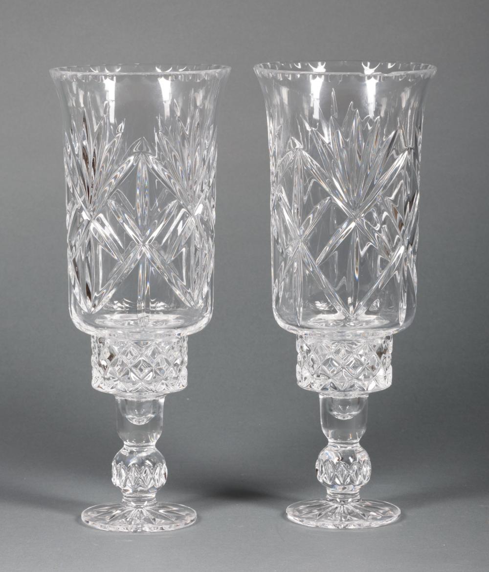 PAIR OF CUT CRYSTAL PHOTOPHORESPair