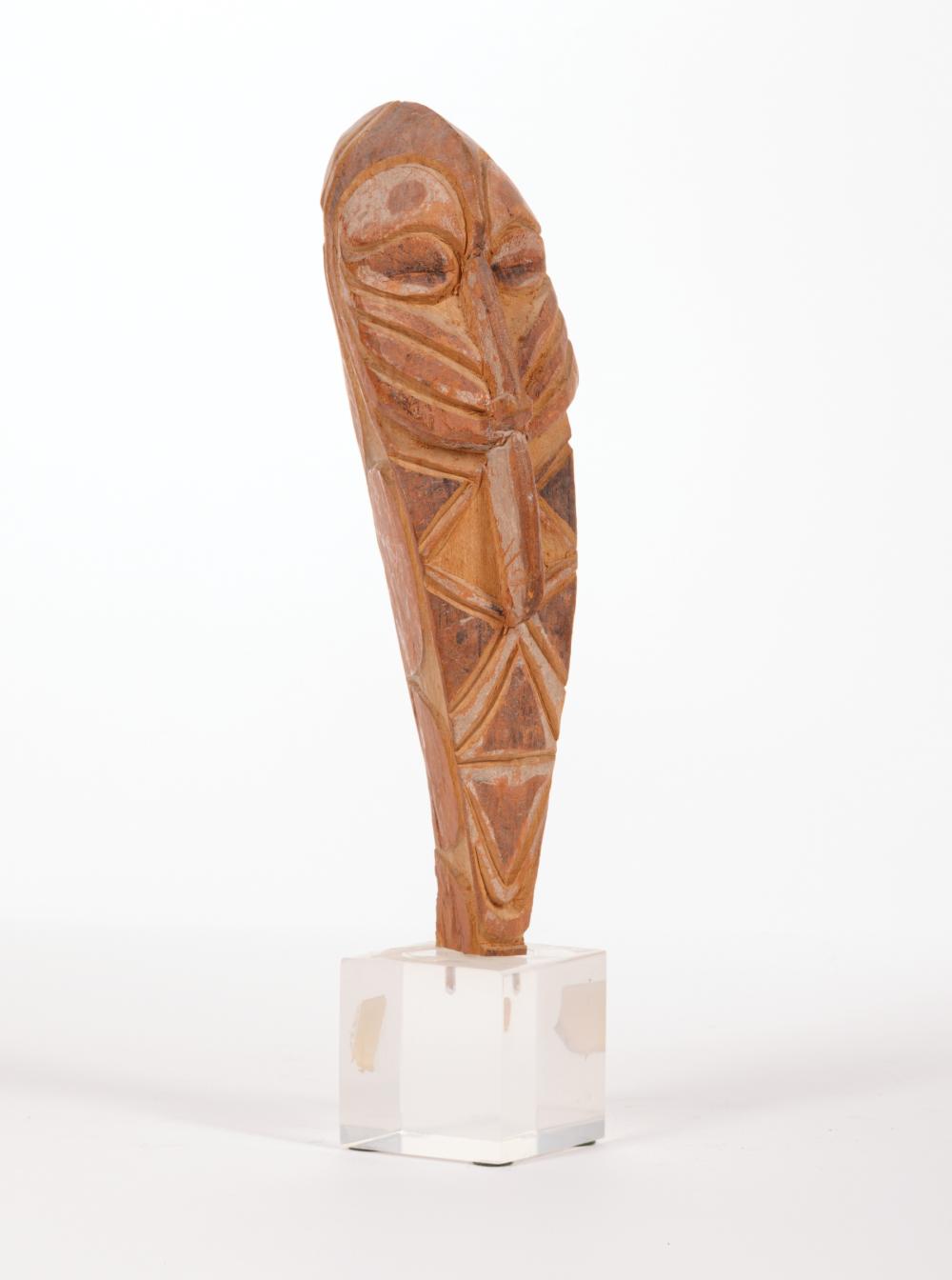 OCEANIC CARVED WOOD HEADOceanic Carved