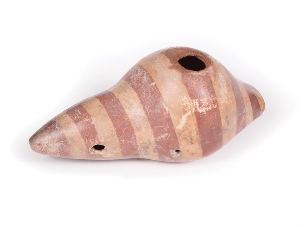 PRE-COLUMBIAN PAINTED TERRACOTTA