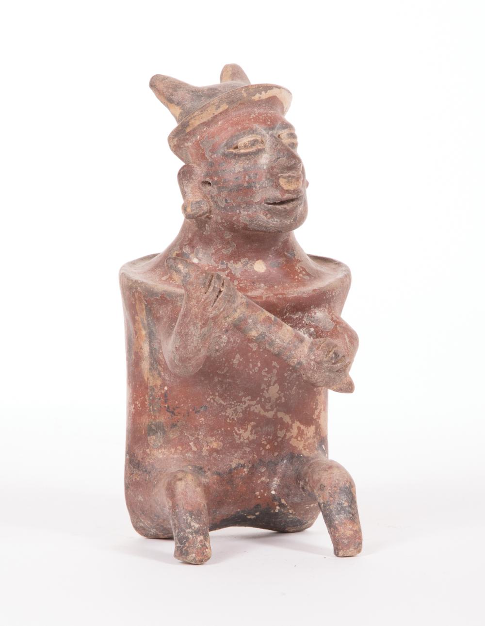 PRE COLUMBIAN NAYARIT POTTERY FIGUREPre Columbian 3196db