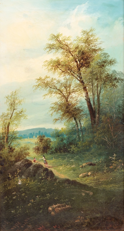 LANDSCAPE PAINTING. European school,