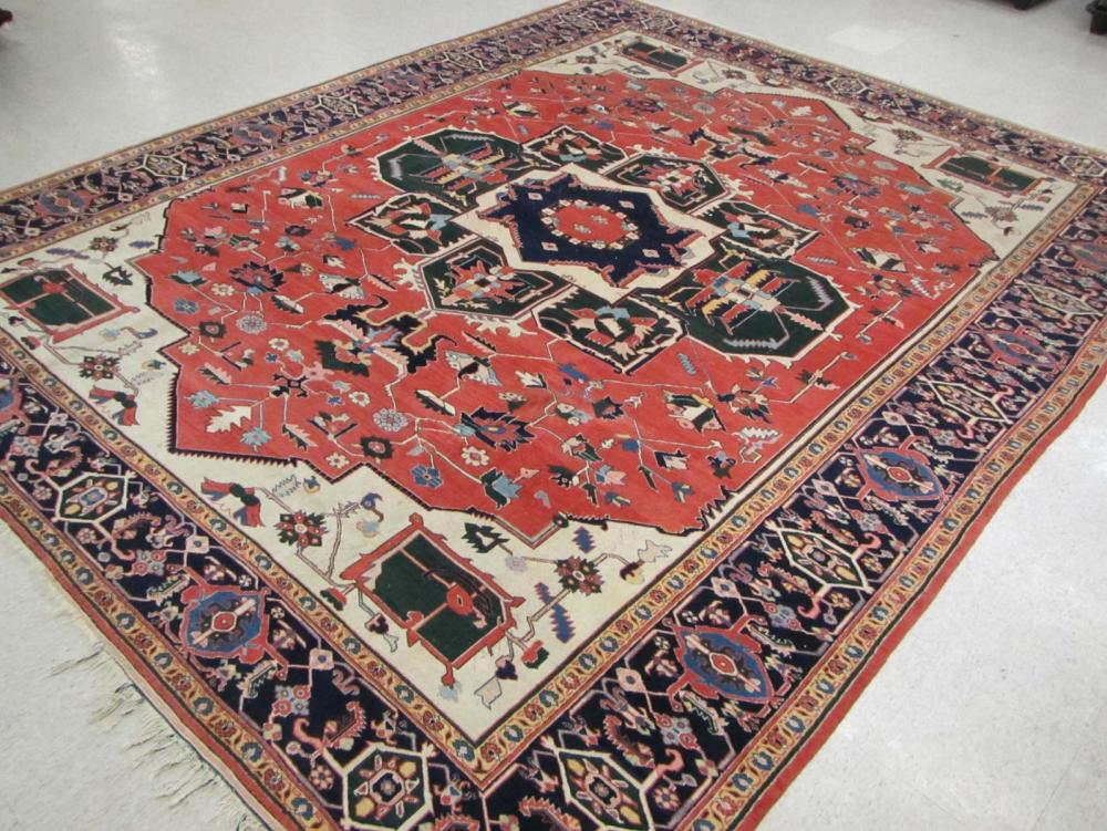 HAND KNOTTED ORIENTAL CARPET PERSIAN 317090