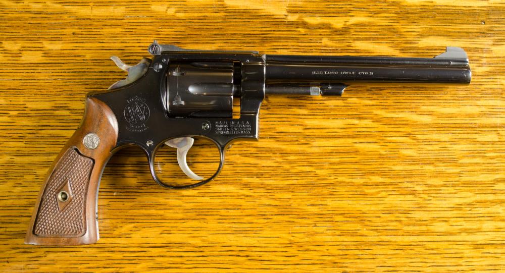SMITH AND WESSON K-22 MASTERPIECE