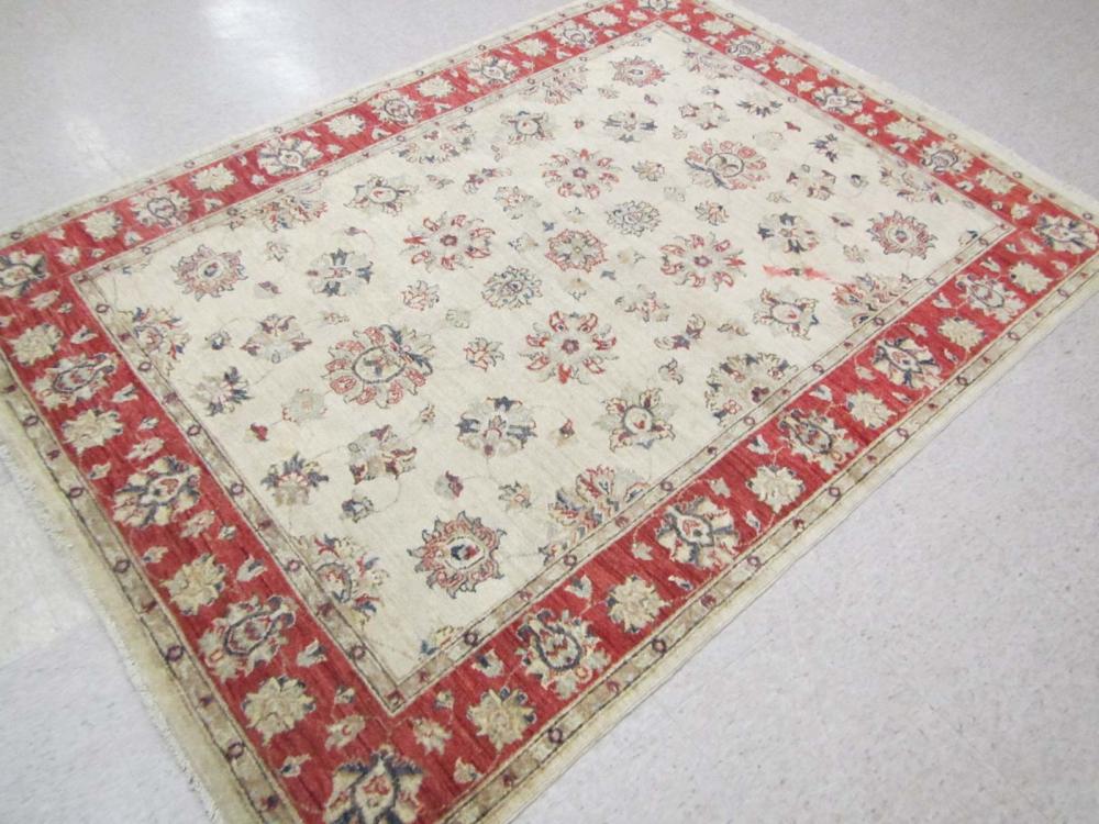 HAND KNOTTED ORIENTAL AREA RUG,