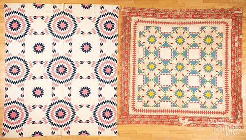 TWO PIECED AND APPLIQU QUILTS 317169