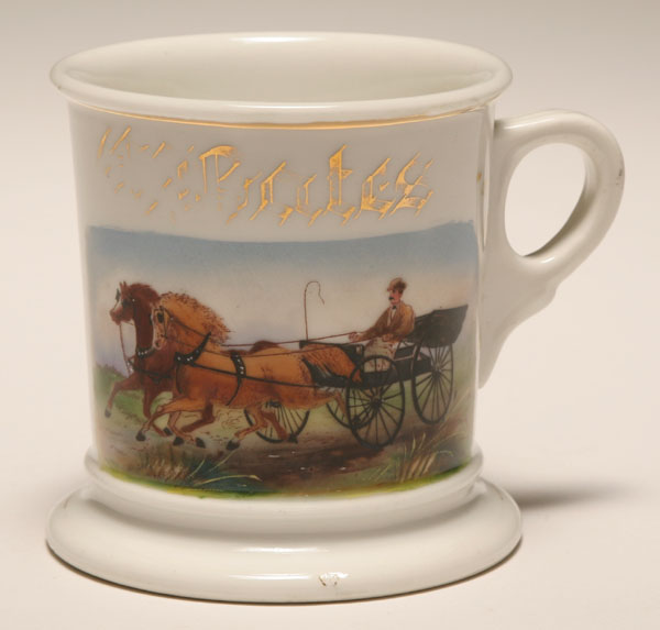 Occupational shaving mug Horse 4f1ca